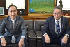 札幌国税局の中田悟局長が来社 2