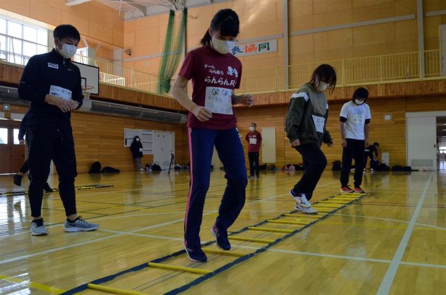 うらほろ樂舎のスポーツ教室始動　浦幌