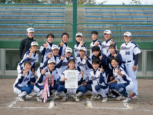 帯大谷初の準優勝、東日本高校大会へ　全国高校ソフトボール選抜大会道予選会