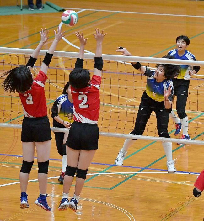 下音更Ｖ、豊頃準優勝　全十勝中学女子選抜優勝バレーボール大会