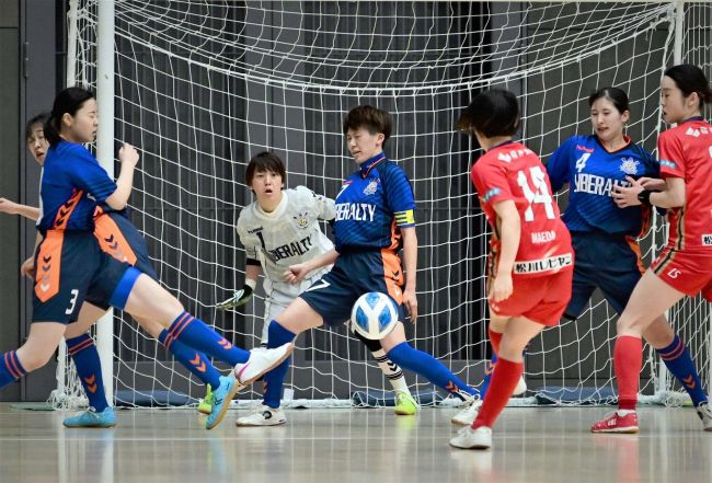 【写真】釧路リベラルティは初戦敗退　全日本女子フットサル選手権大会