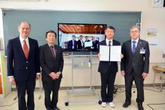 同じ名前で仲良く　清水小と台湾「清水国民小」姉妹校締結へ覚書