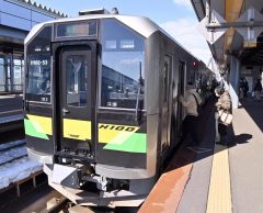 【写真特集】根室線の新型普通列車「Ｈ１００形」