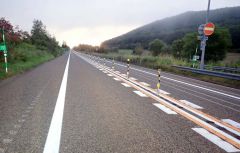 道東道のワイヤロープ設置ほぼ完了　飛び出し事故防止に効果　ネクスコ東日本