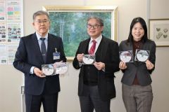 校歌のＣＤプレゼント　清水　アンサンブルグループ奏楽