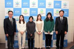 鹿追で産業研修修了式 2