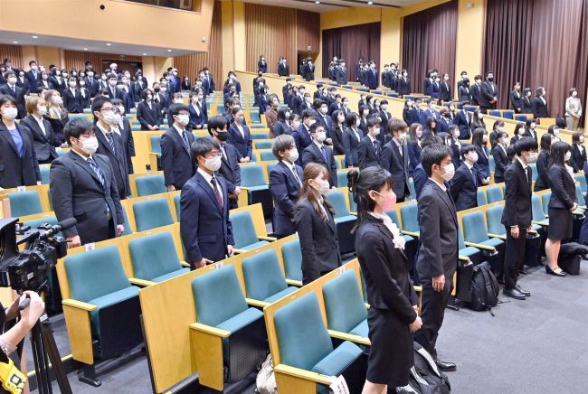 帯畜大343人に新たな門出 道国立大学機構初の入学式 | 十勝
