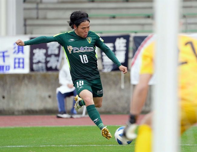 【写真】榊が新天地の市原で躍動、開幕戦1ゴール 清原主将はスタンドから勝利見守る 関東サッカーリーグ1部