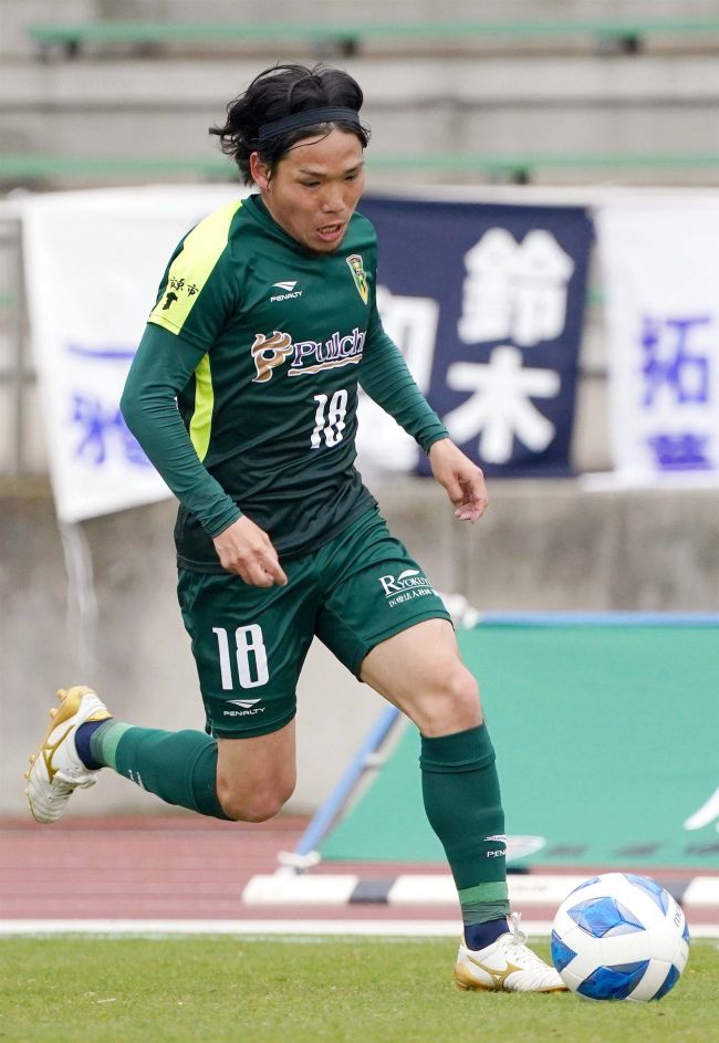 【写真】榊が新天地の市原で躍動、開幕戦1ゴール 清原主将はスタンドから勝利見守る 関東サッカーリーグ1部
