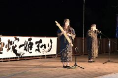 帯広カムイトウウポポ保存会によるトンコリとムックリの演奏