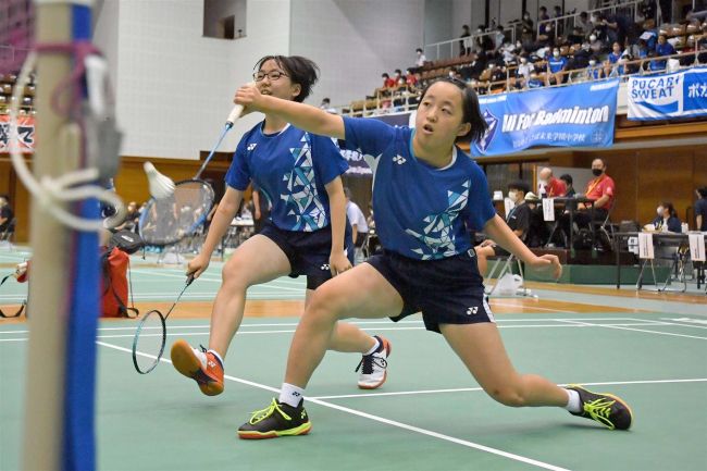 【写真】帯一中の佐藤と内田・藤川組初戦敗退、澤田(埼玉栄―明星小出)は準優勝 全国中学バドミントン