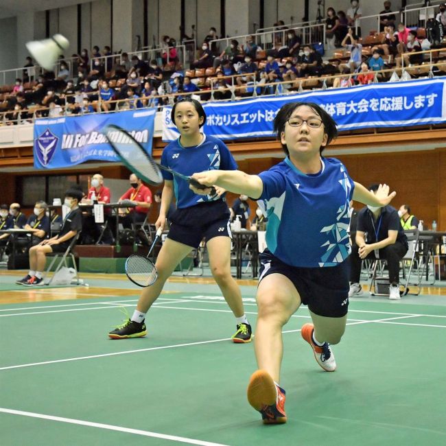 帯一中の佐藤と内田・藤川組初戦敗退、澤田（埼玉栄―明星小出）は準優勝　全国中学バドミントン