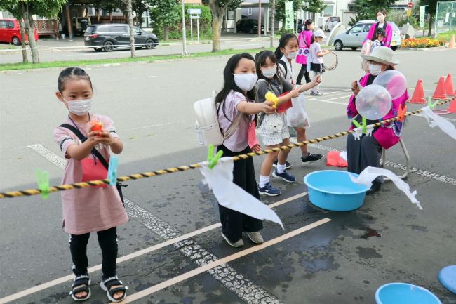 こぼれ話「子ども縁日満喫　つつじっ子クラブ」