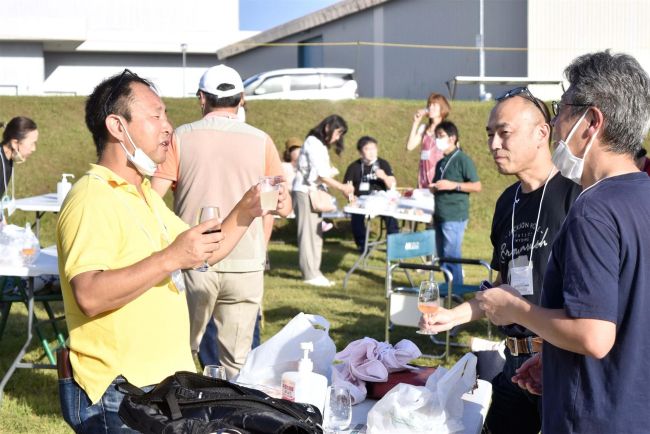 十勝ワイン飲み放題　いけだワイン城で町民向けパーティー