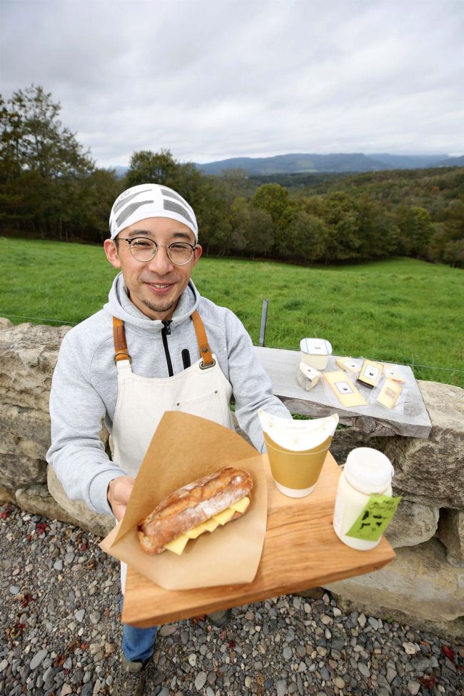 しあわせチーズ工房がカフェオープン　足寄　雄大な自然も楽しんで