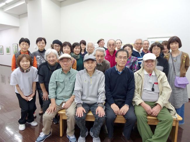 水彩作家展に力作９０点　１１日まで市民ギャラリーで