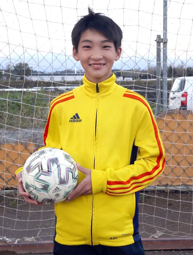 黒沼葵（６年・西帯広サッカー少年団）がナショナルトレセンＵ１２（北海道）に参加