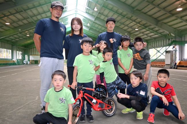広尾エスポワールの小川叶向ちゃん、ランバイク道代表に
