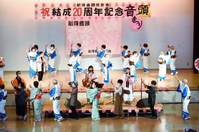 「新・十勝招き節」の踊りを初披露　創立２０周年の新得音頭保存会