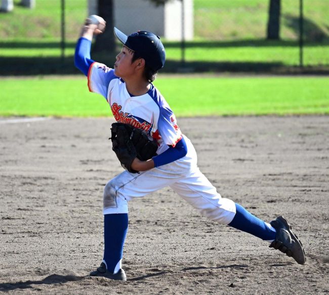 【写真】緑陽台・下音更V 5-2鈴蘭 町村少年野球チャンピオンシップ大会