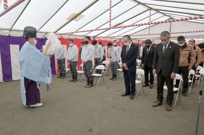 道東道４車線化　最初のトンネル工事開始　新得・広内で安全祈願