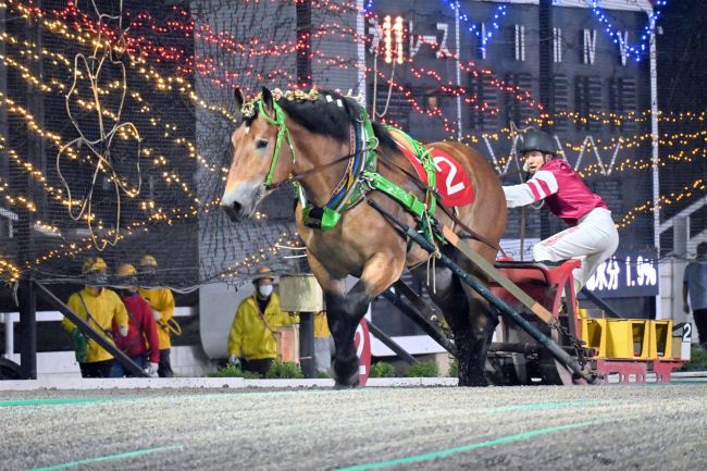 タカラキングダム逃げ切りＶ　ばんえいナナカマド賞