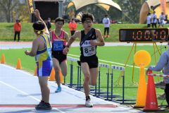 緑南男子準優勝　６区南は区間賞　２部の十勝陸上クラブ・鹿追は３位　林、大友、菅原区間賞　道中学校駅伝競走大会