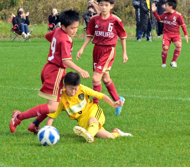 プログレッソ十勝無敗Ｖ、幕別札内準優勝、開西つつじが丘３位　勝毎杯Ｕ１２サッカーリーグ