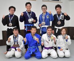 十勝勢が活躍　男子のスター１紫帯フェザー福井Ｖ　柔術の道大会