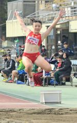 蓑口（帯翔陽中出）走り幅跳びと１００メートルで１位、男子２０００メートル林が大会新　秋季陸上記録会第２戦