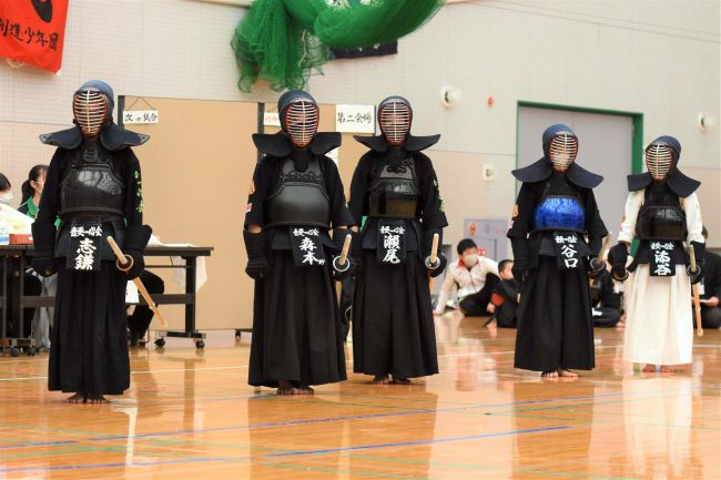 【写真】音更柳町、小学低学年、中学女子2連覇 東北海道少年剣道音更大会