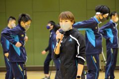 陸上の寺田さんから学ぶ　鹿追