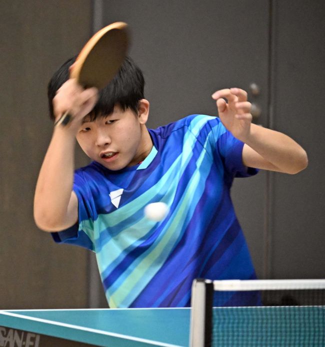 【写真】中学生の新津が高校女子制す、一般男子Aは松浦、中学男子は小林頂点 ニッタク杯全十勝卓球選手権