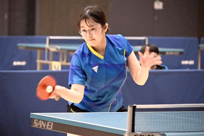 【写真】中学生の新津が高校女子制す、一般男子Aは松浦、中学男子は小林頂点 ニッタク杯全十勝卓球選手権