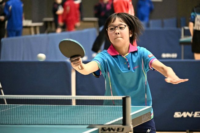 【写真】中学生の新津が高校女子制す、一般男子Aは松浦、中学男子は小林頂点 ニッタク杯全十勝卓球選手権