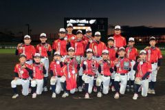 帯広選抜、全道準優勝遂げて全国へ　道学童軟式野球都市対抗戦