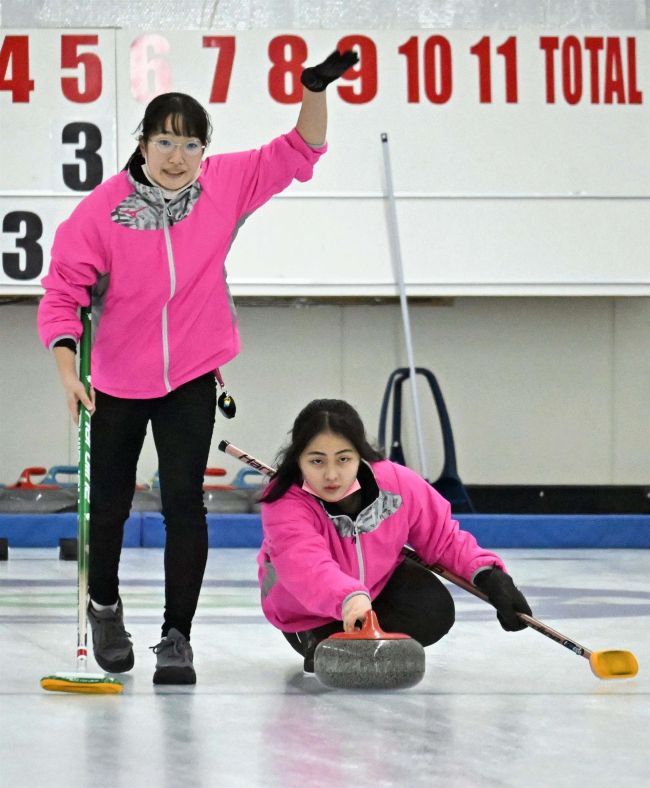 【写真】Jewelry Ice女子初V 男子は帯広畜産大学川平制す、プレスカップ帯広カーリング選手権