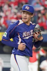 片山投手（白樺学園高出）来季へ意気込み　ＮＴＴ東日本の社会人野球日本選手権準Ｖに貢献