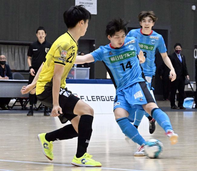 【写真】エスポラーダは逆転負け、関口復帰目指す フットサルFリーグ帯広開催