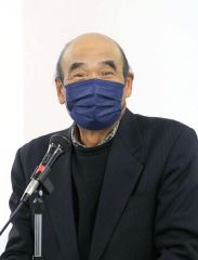 出馬要請する安田会長