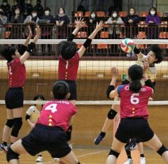 下音更ウィングス３連覇、白人シャイニング準Ｖ　全十勝町村小学生バレーボール