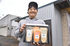 農家らの「ＦＦ工房」が加工品３品開発　　道の駅などで販売　浦幌