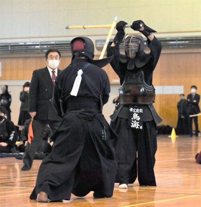 【写真】帯南商女子V、男子は準優勝 個人戦女子は圓道(音更)制す 道高校新人道東ブロック大会