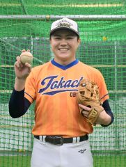 帯広リトルシニアの能戸輝夢（緑南中３年）高校野球の強豪・明秀学園日立高に進学決まる