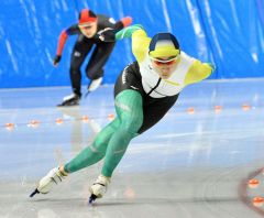 山根佳子貫禄の２種目首位、スケート第１回タイムトライアル