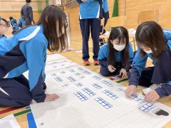 広尾中学校で防災授業