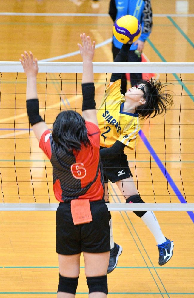 【写真】木野東、混合初制覇 女子はR・Y 男子はJJB 勝毎杯全十勝小学生バレーボール大会