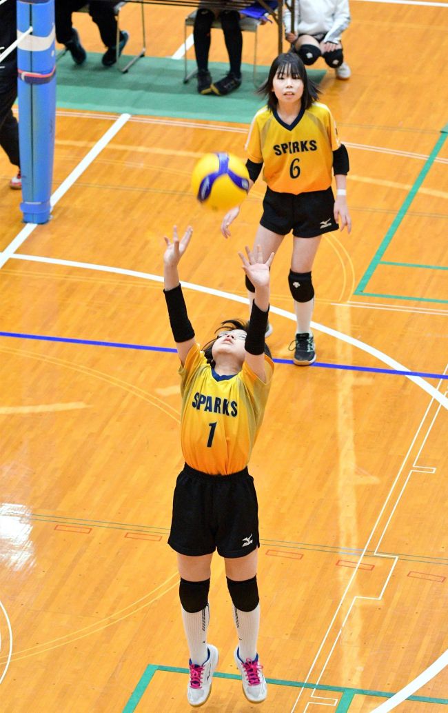 【写真】木野東、混合初制覇 女子はR・Y 男子はJJB 勝毎杯全十勝小学生バレーボール大会