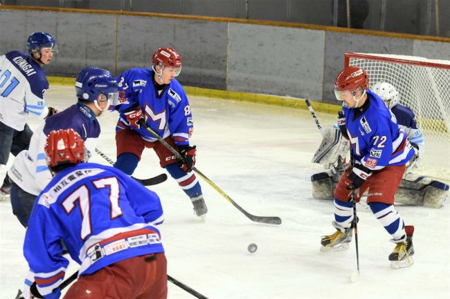 【写真】タダノ、御影クラブ共に2回戦敗退 全道アイスホッケー大会