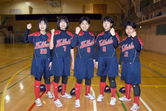 十勝の７人道選抜入り、都道府県対抗中学女子ソフトボール大会へ闘志